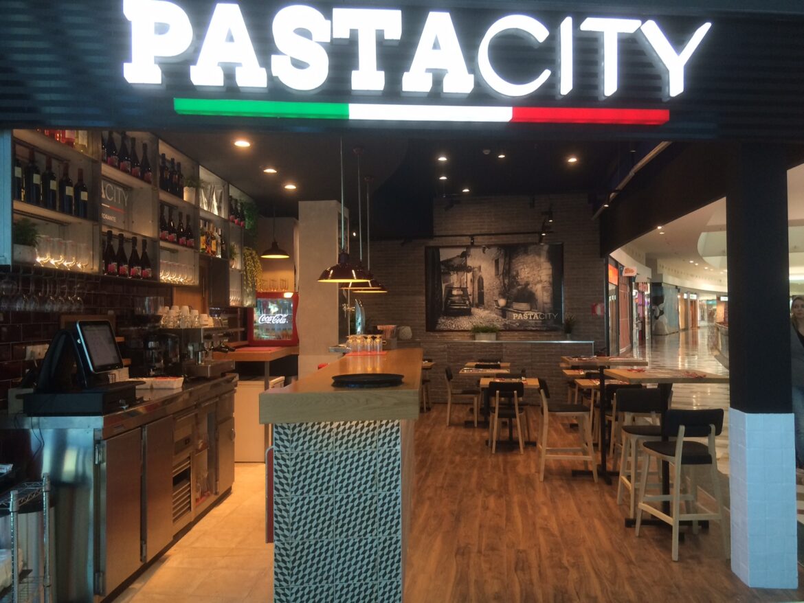 Implantación restaurante Pasta City – Centro Comercial Portal de la Marina (Ondara)